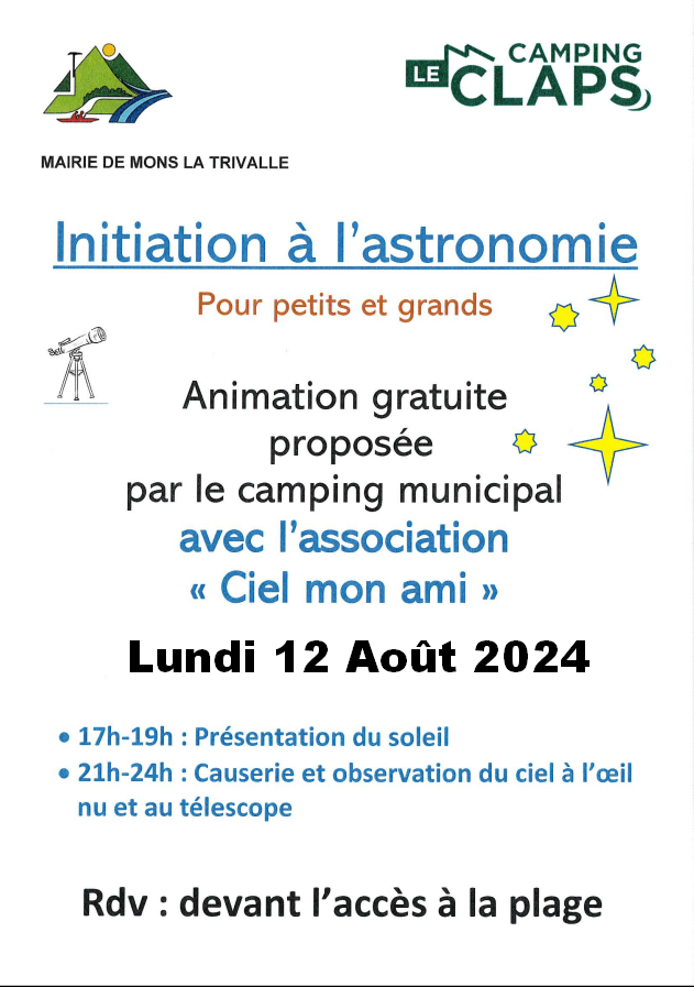 Astronomie 12 08 2024